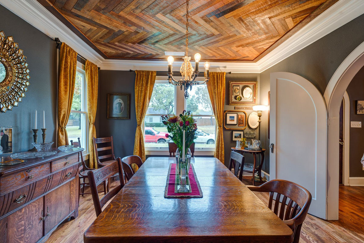 Charming Tudor Style Cottage with Eclectic Interior