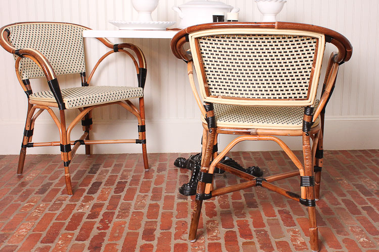 Parisian Café Inspired French Bistro Chairs iDesignArch Interior