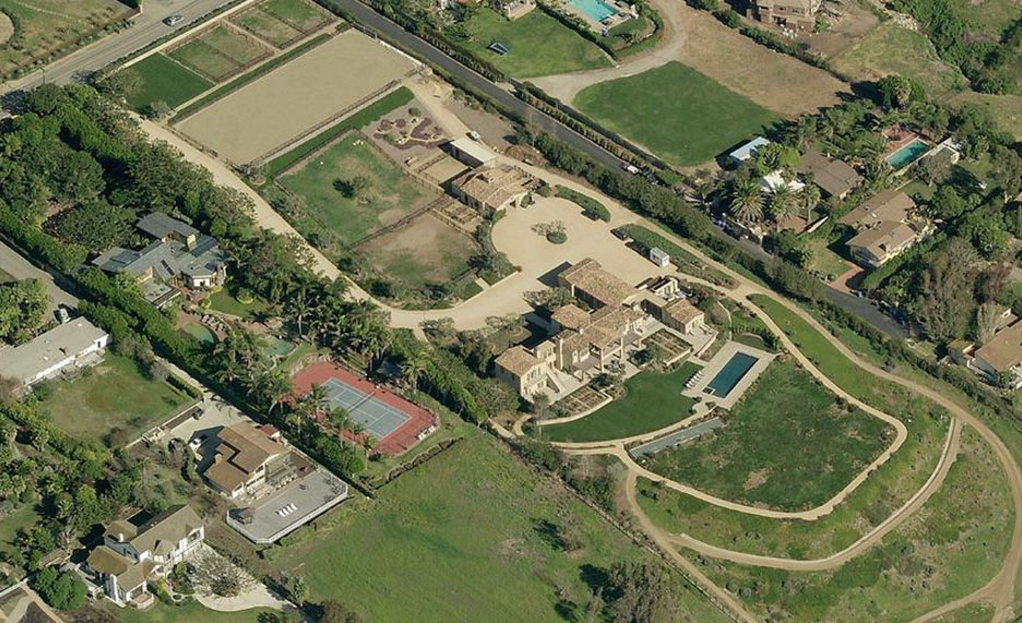 Lady Gaga's Mediterranean Inspired Malibu Beachfront Estate