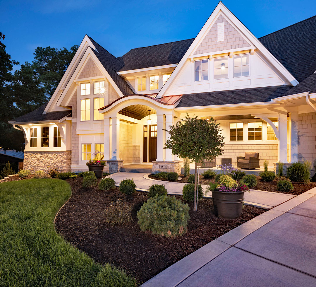 Transitional Family Dream Home with Fine Craftsmanship
