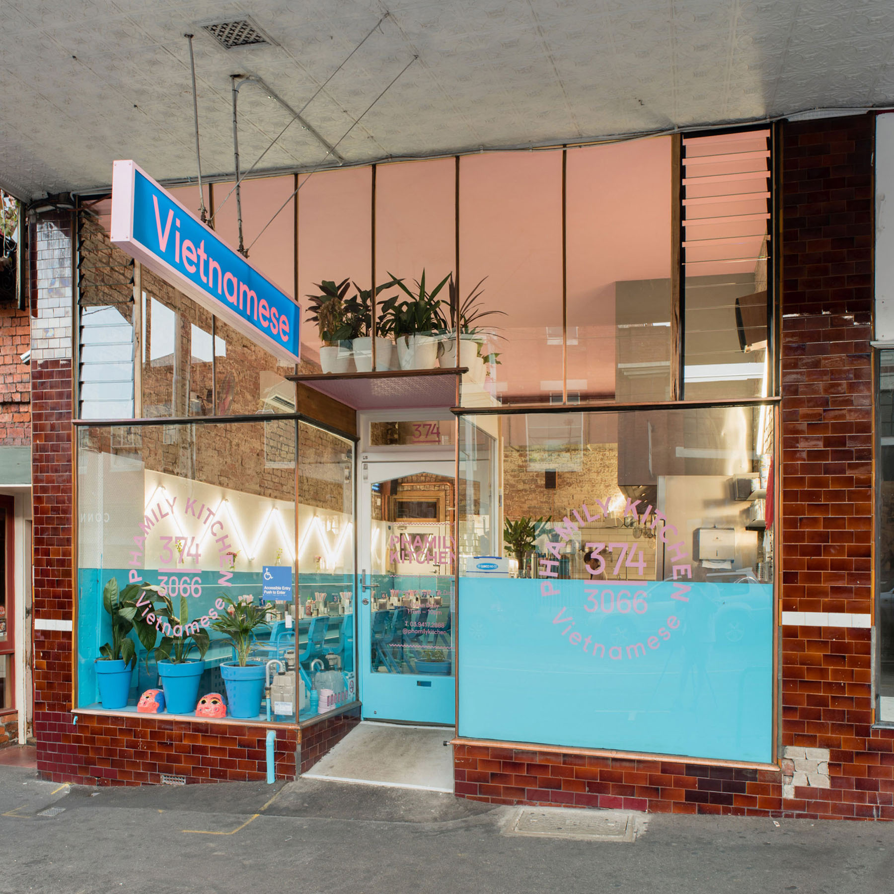 Phamily Kitchen A Vietnamese Restaurant In Melbourne With Contemporary Urban Decor