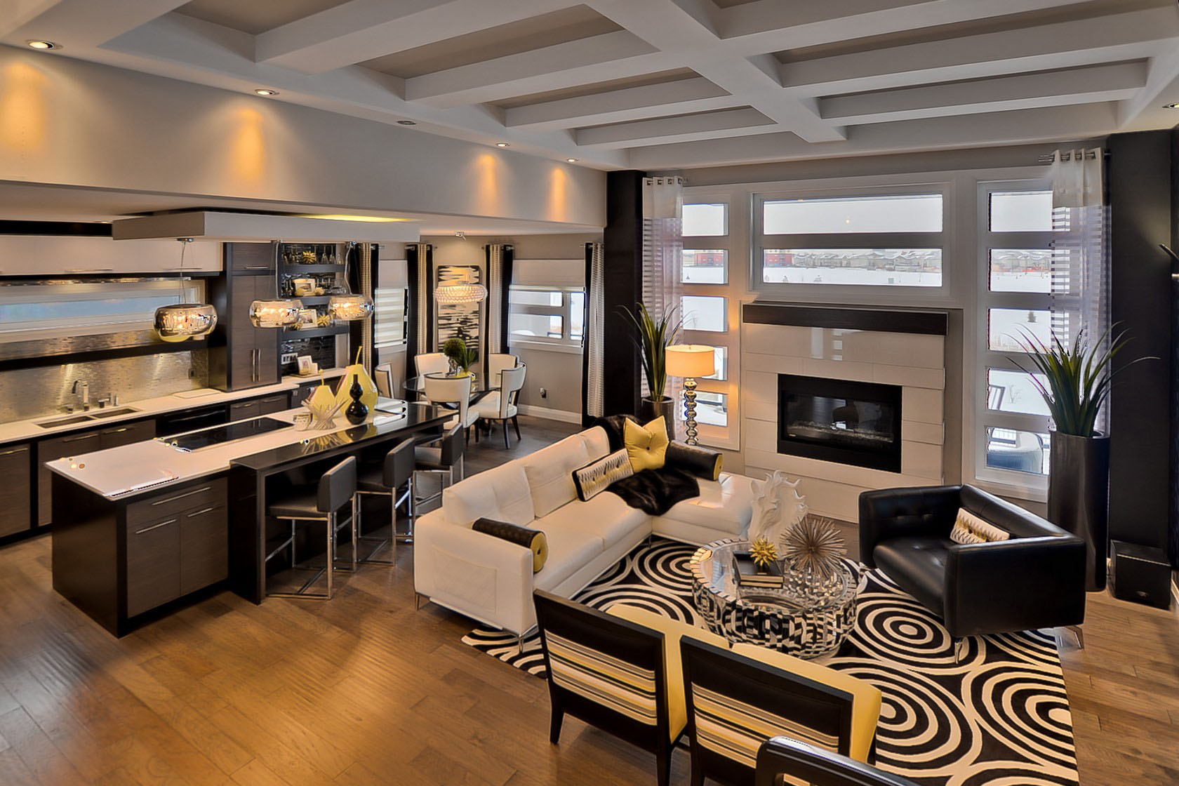 Contemporary Custom Dream Home In Saskatoon With Inspiring Interior Decor iDesignArch