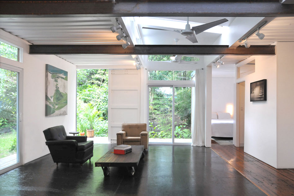 Small House Created From Recycled Shipping Containers iDesignArch
