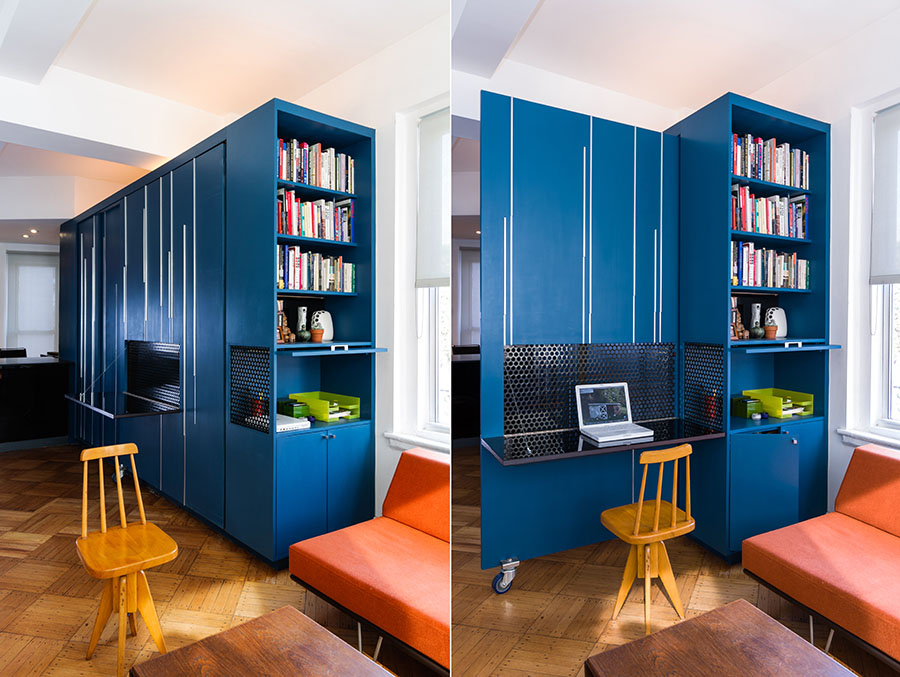 Tiny Unfolding Studio Apartment In Manhattan iDesignArch Interior