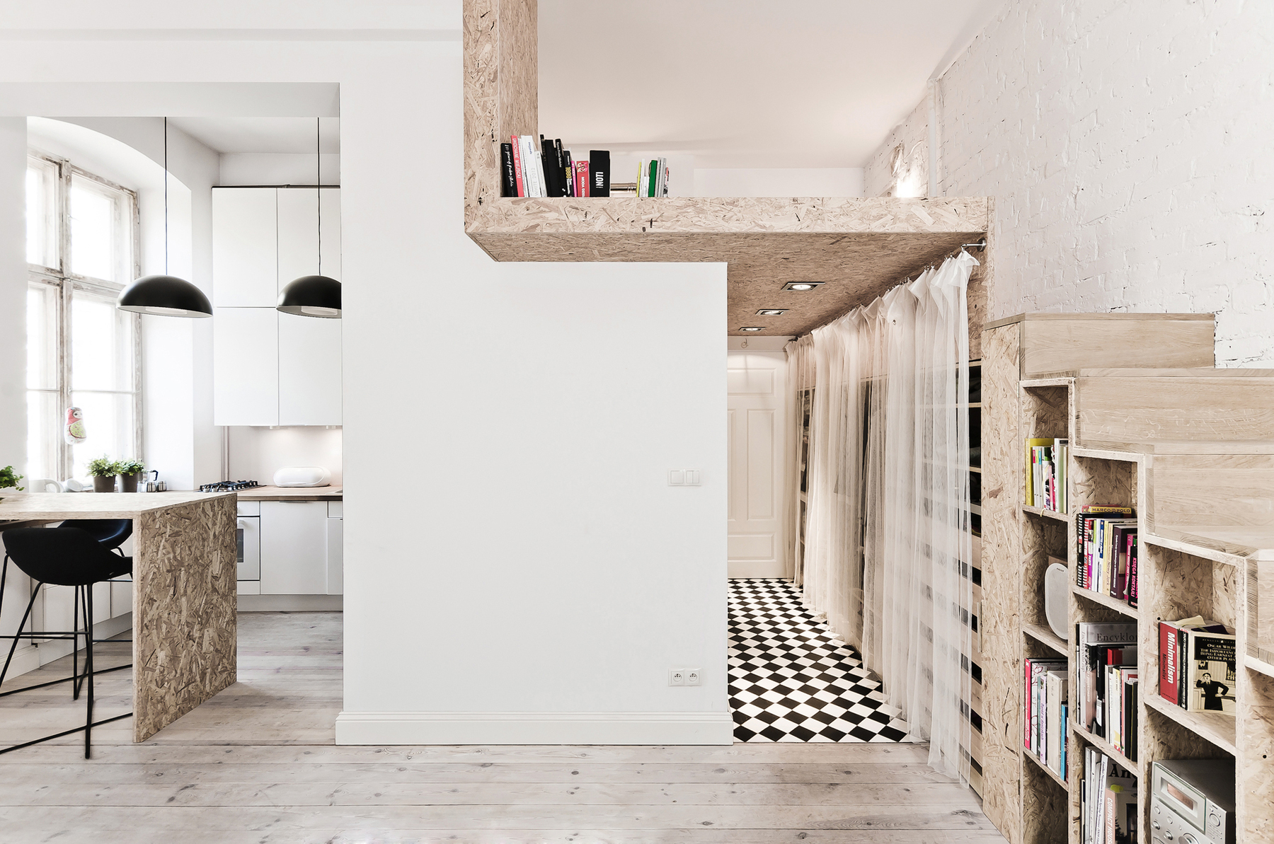 312 Square Foot Studio Loft Apartment In Poland iDesignArch