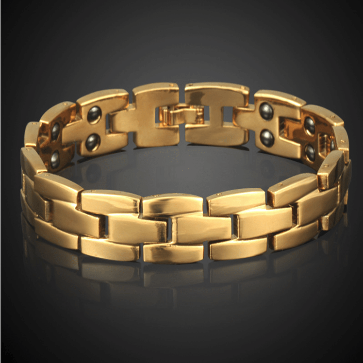 Armspange Gold Kette Armreif Armband dick Herren Männer Damen vergoldet eBay