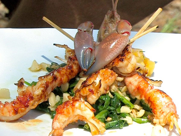 Bbq Chilli Yabby Skewers Ididj Australia