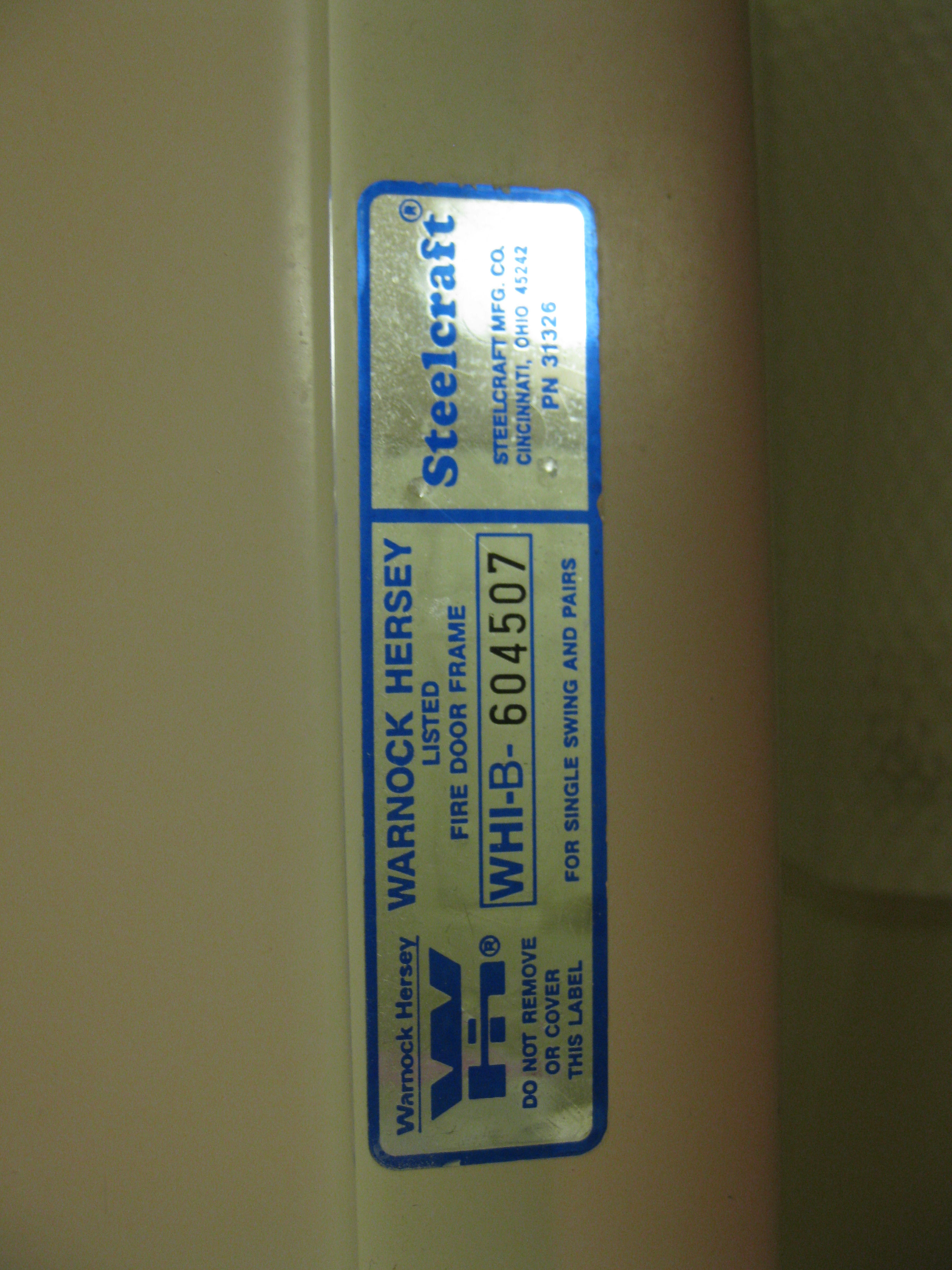 Survey Q3 "How can you identify a fire door?" I Dig
