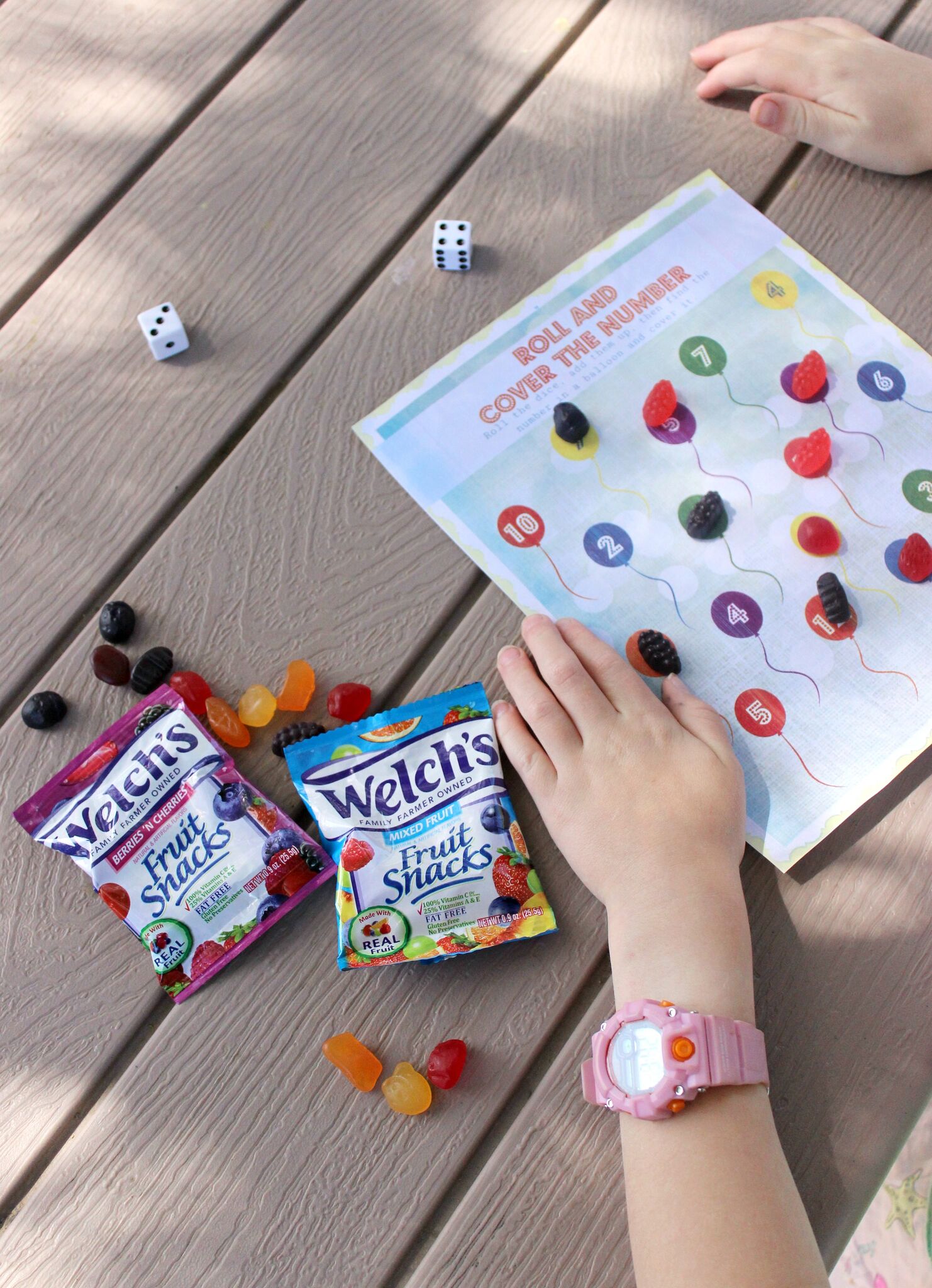 Easy Math Game for Kids with Free Printable! I Dig Pinterest