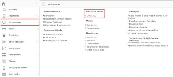Como Fazer uma TED no Banco do Brasil? iDinheiro
