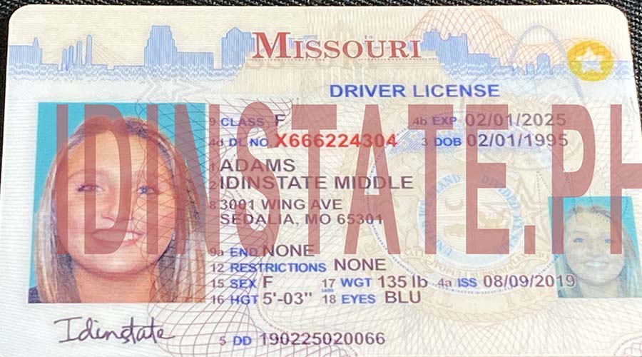 Missouri fake ids Missouri DRIVER LICENSE