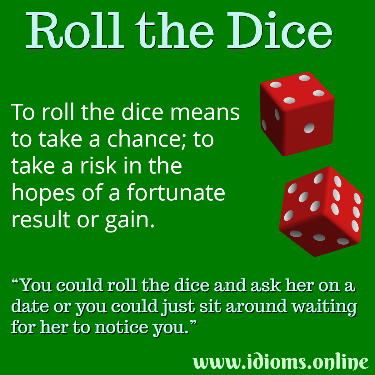 Roll And Dice Meaning BEST GAMES WALKTHROUGH