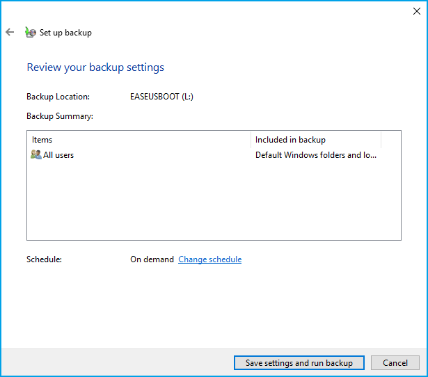 Wait for the process to complete.
