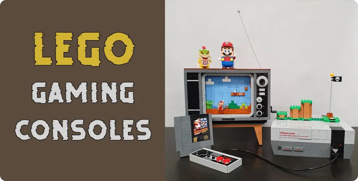 Ready Player LEGO The Best BrickBuilt Gaming Consoles iDisplayit