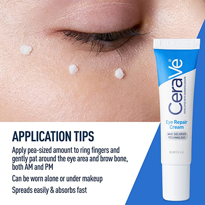 CeraVe Eye Repair Cream Reduce Wrinkles & Dark Circles Idivia