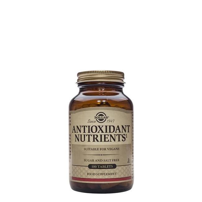 Buy Solgar Antioxidant Nutrients Tablets x100 IDIVIA Beauty Shop