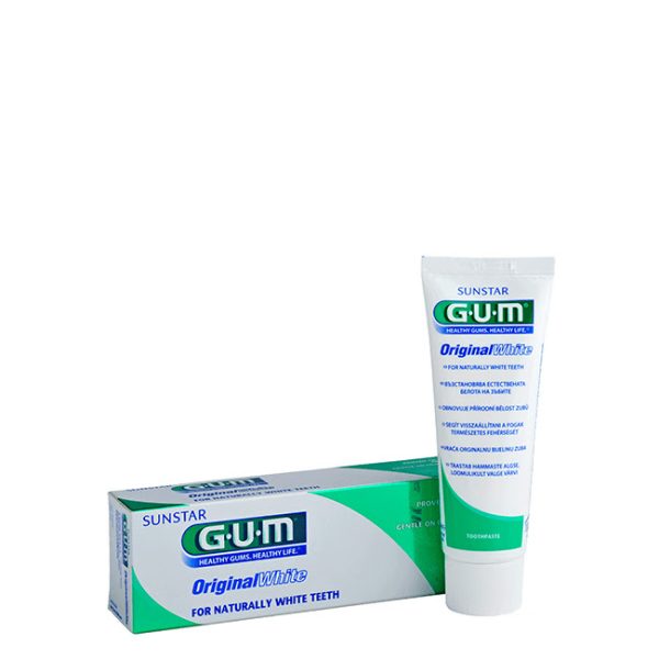 Buy GUM Original White Toothpaste 75ml IDIVIA Beauty Shop