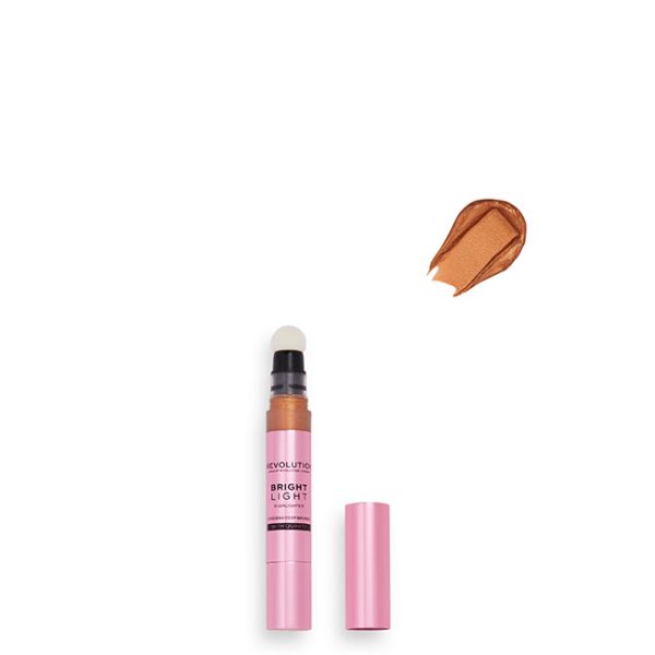 Buy Revolution Bright Light Highlighter Color Goddess Deep Bronze 3ml IDIVIA Beauty Shop
