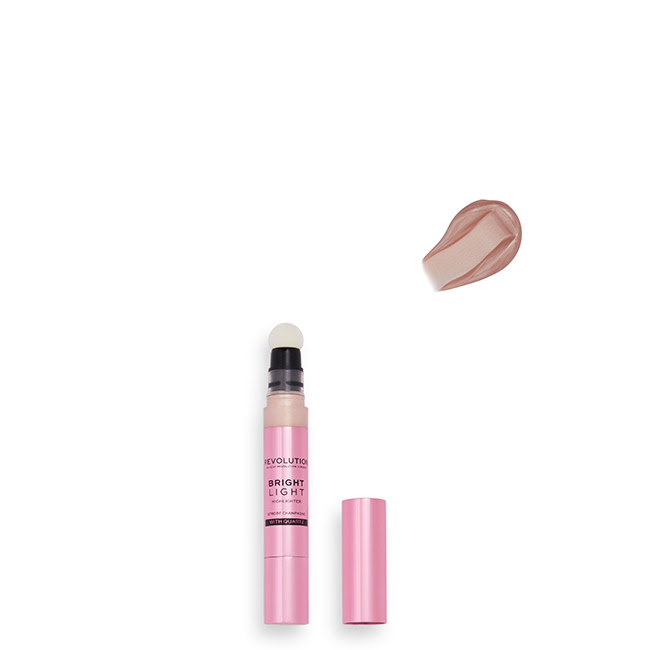 Buy Revolution Bright Light Highlighter Color Strobe Champagne 3ml IDIVIA Beauty Shop