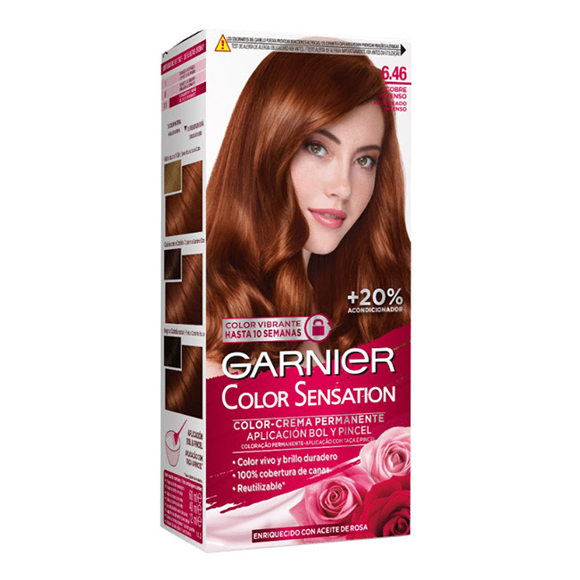 Garnier Color Sensation 6,46 Intense Copper Idivia