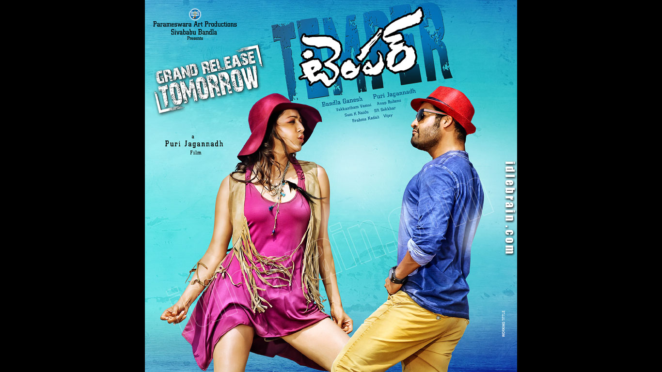 Temper wallpapers Telugu cinema posters Ntr
