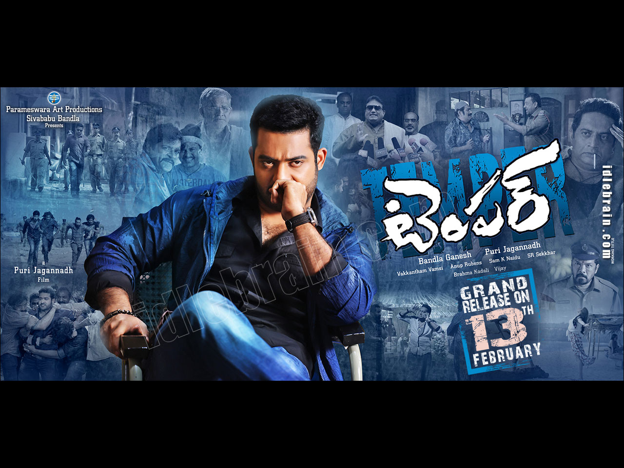 Temper wallpapers Telugu cinema posters Ntr