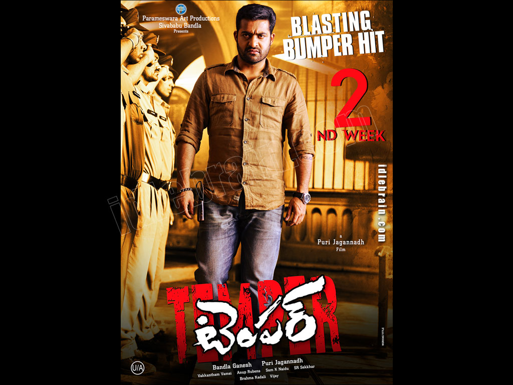 Temper wallpapers Telugu cinema posters Ntr