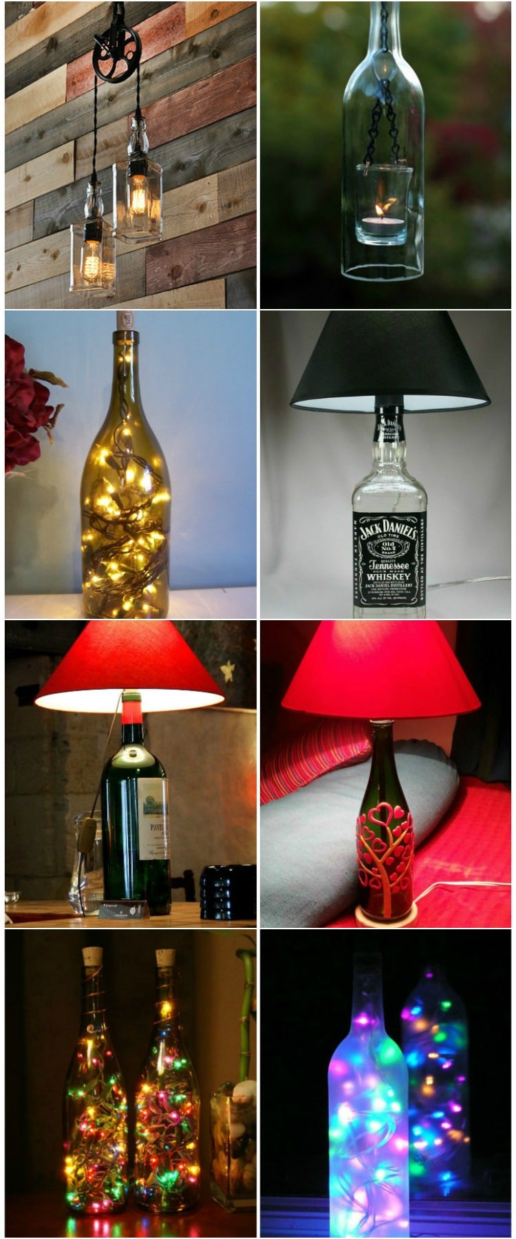 DIY Bottle Lamp Make a Table Lamp with Recycled Bottles iD Lights