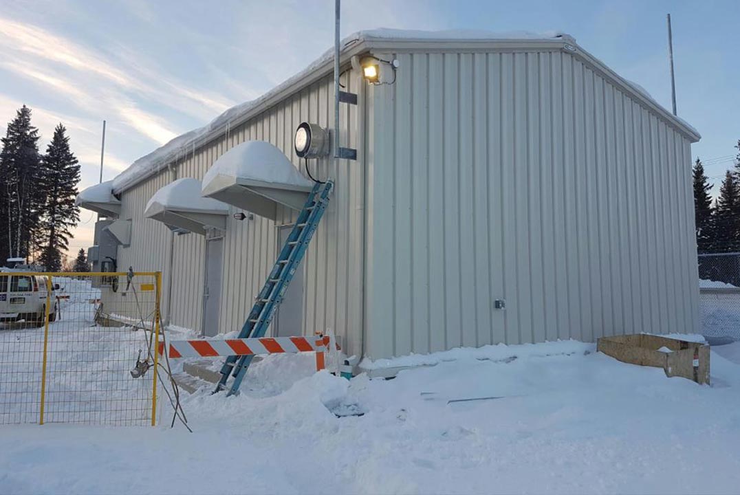 BC Hydro Chief Lake Control Building IDL Projects
