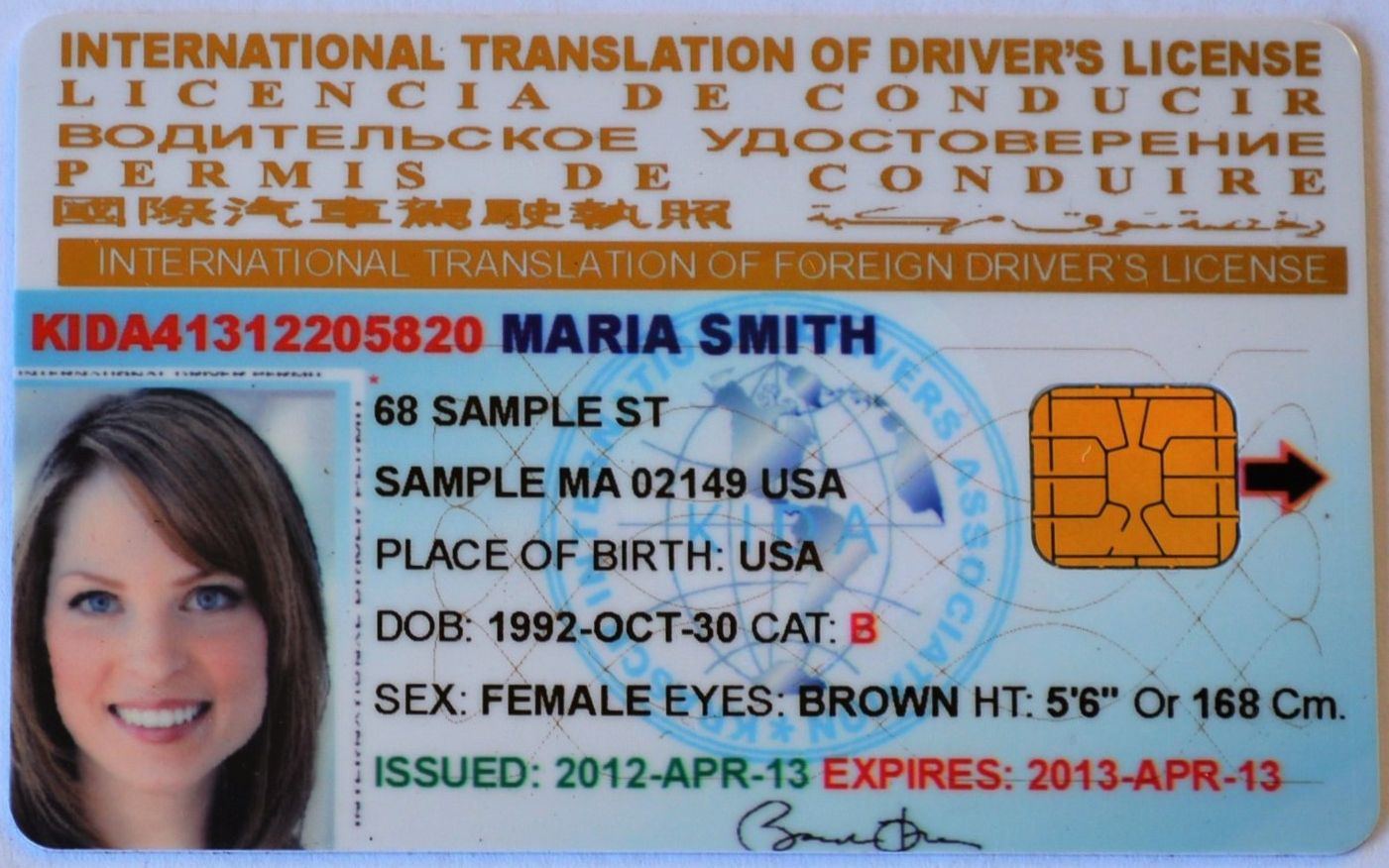 IDL Service Information. All about international drivers license (or