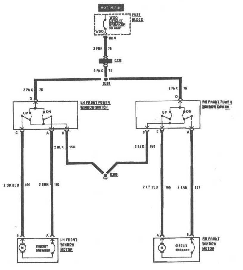 1988 Chevy 1500 Window Wiring Diagram » Schema Digital