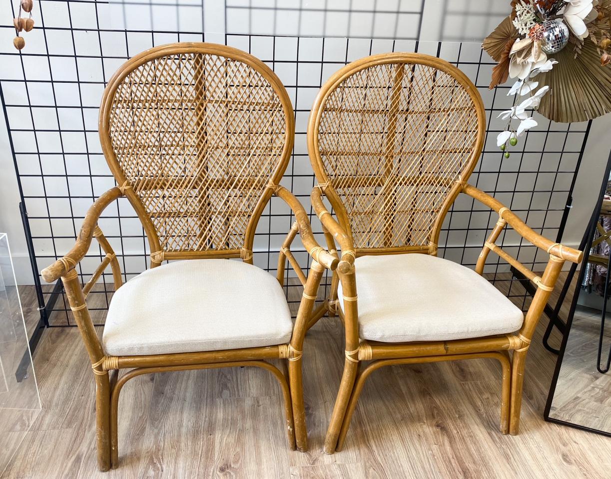 Boho Wicker Chair I Do Events