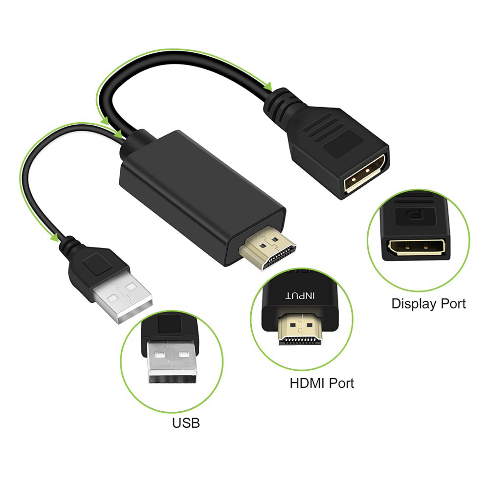 HDMI to Displayport Converter Adapter ido.lk