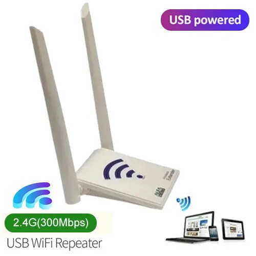 ALFA USB WiFi Repeater 300MBPS Wireless Extender ido.lk