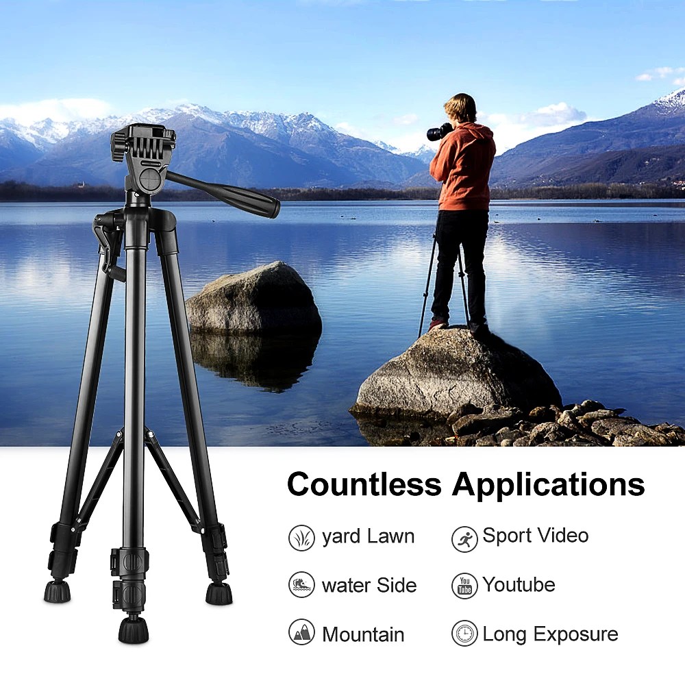 3366 Portable Tripod Stand for Phone/DSLR Camera ido.lk