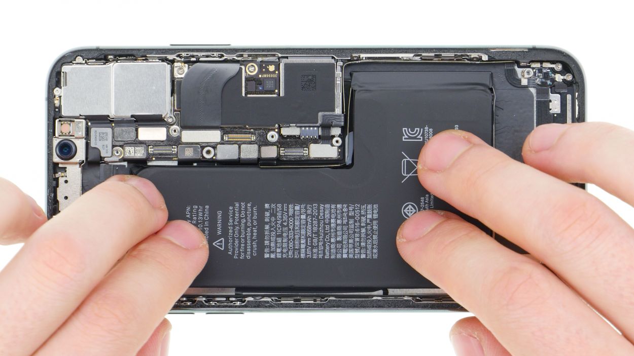 iPhone Xs Akku tauschen Reparaturanleitung iDoc
