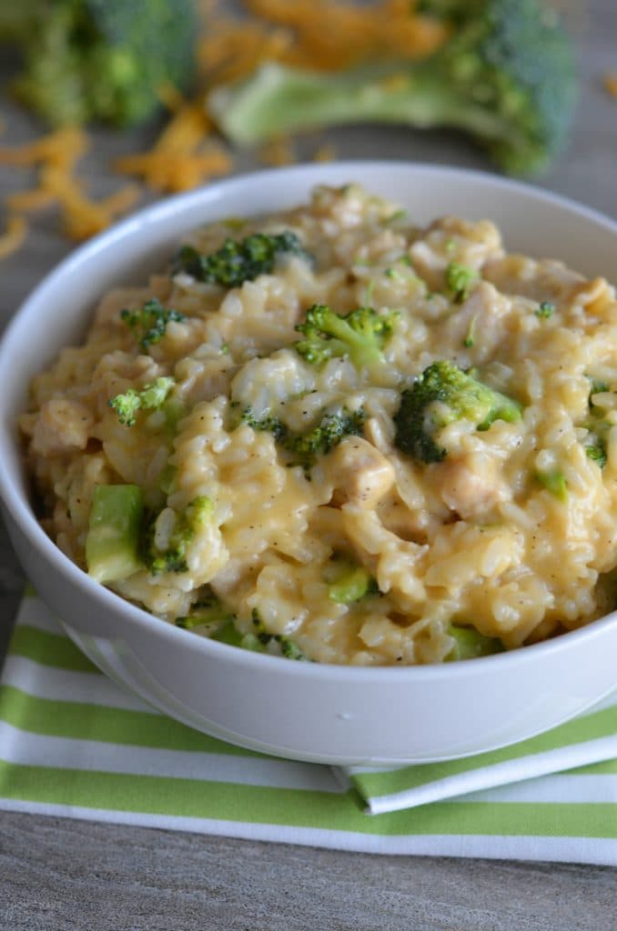 Instant Pot Chicken Broccoli and Rice I Don't Have Time For That!