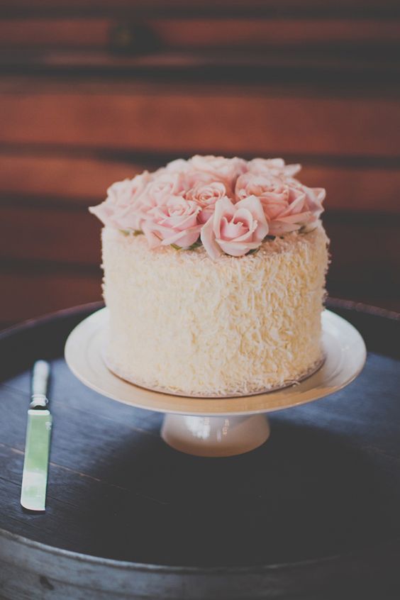 Simple, SingleTier White Wedding Cakes Part 2 Wedding Planning