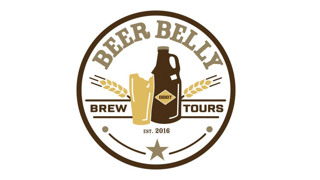 Beer Belly Brew Tours Logo Paul Andrew Young