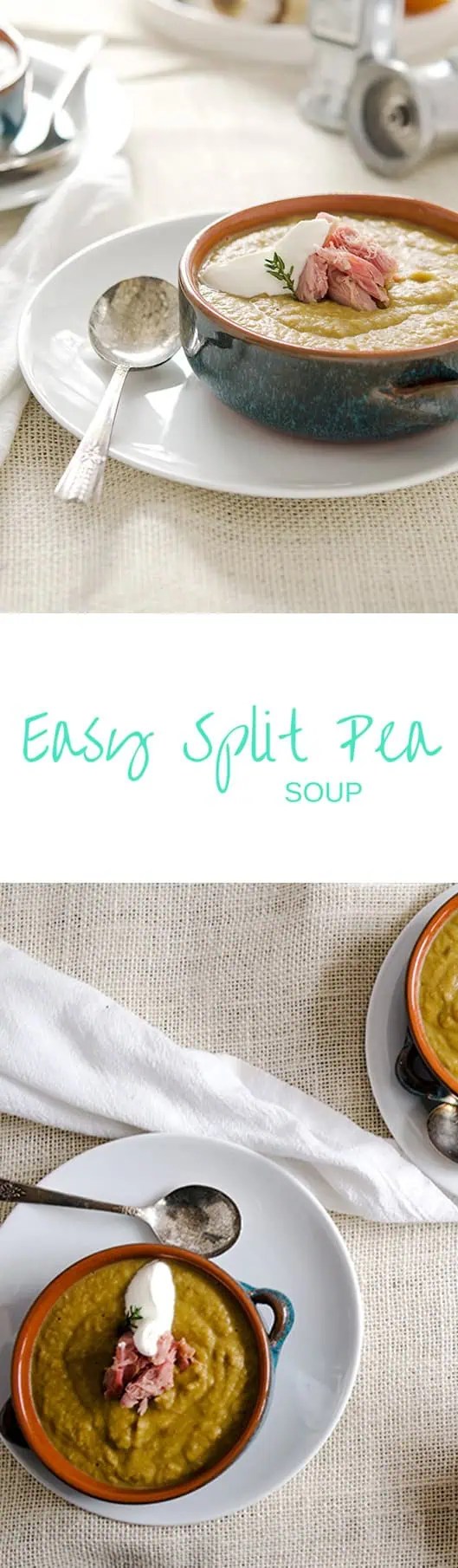 Easy Split Pea Soup I'd Rather Be A Chef