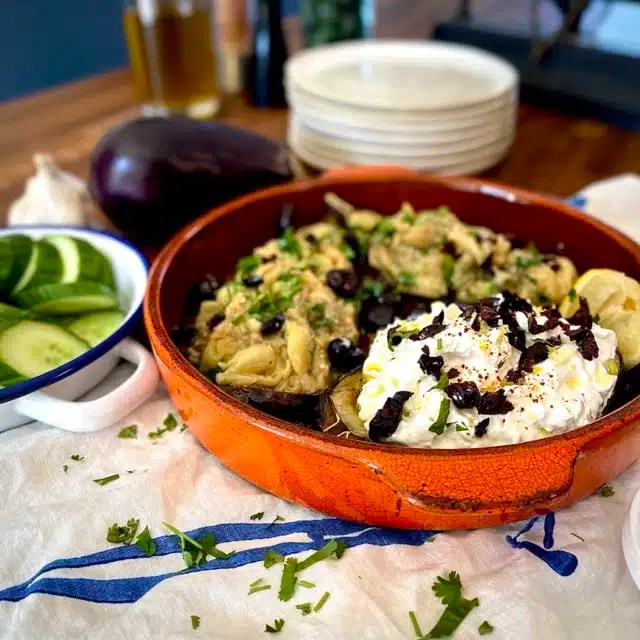 Amazing Roasted Eggplant Appetizer 🍆 I'd Rather Be A Chef