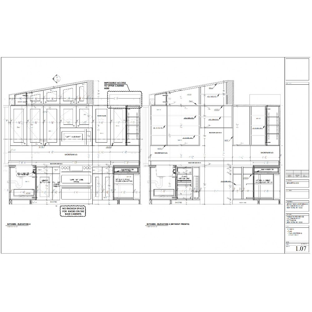 Kitchen Shop Drawings