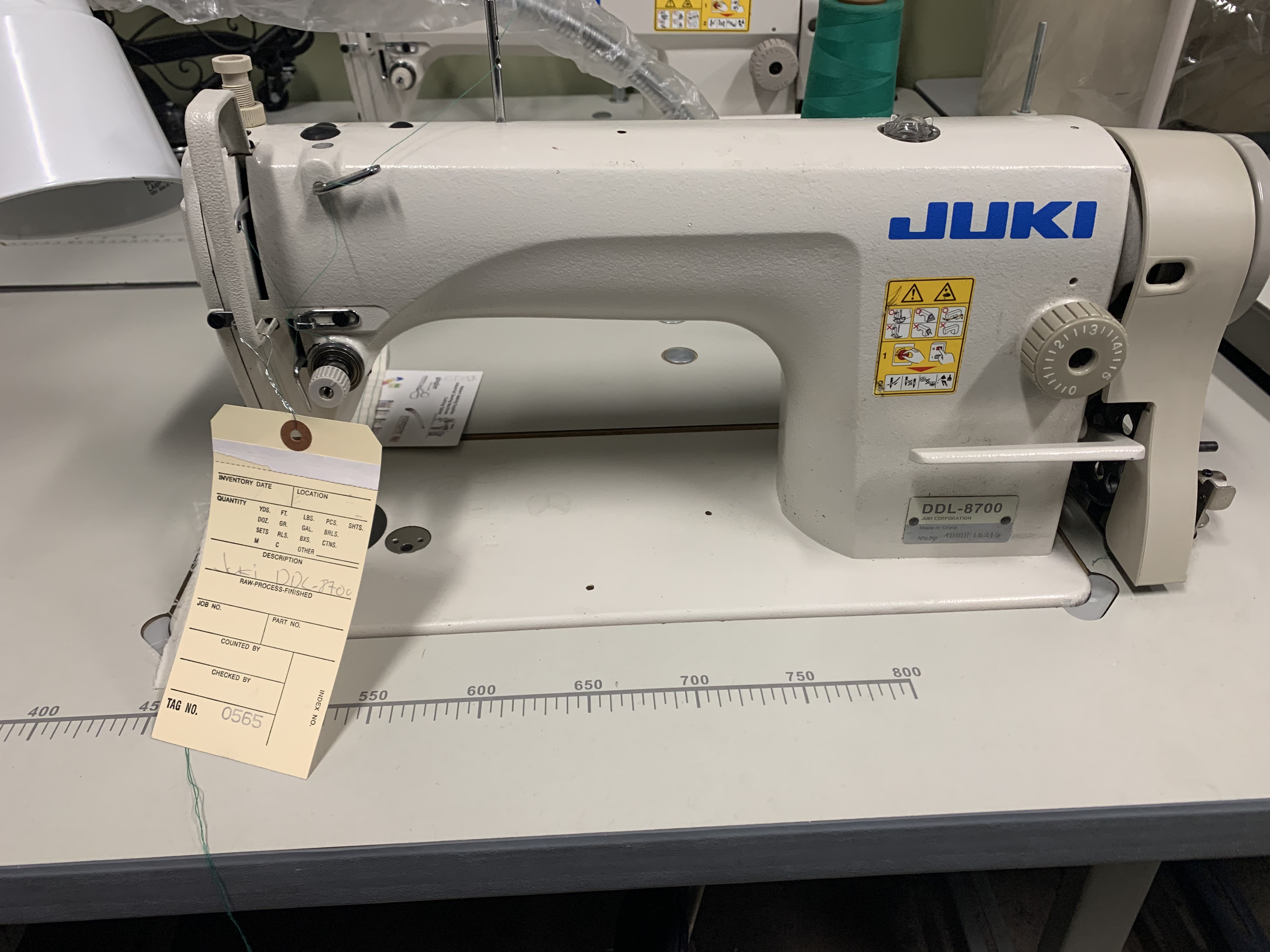 Juki DDL5550N, Industrial Sewing Machine, single needle, straight
