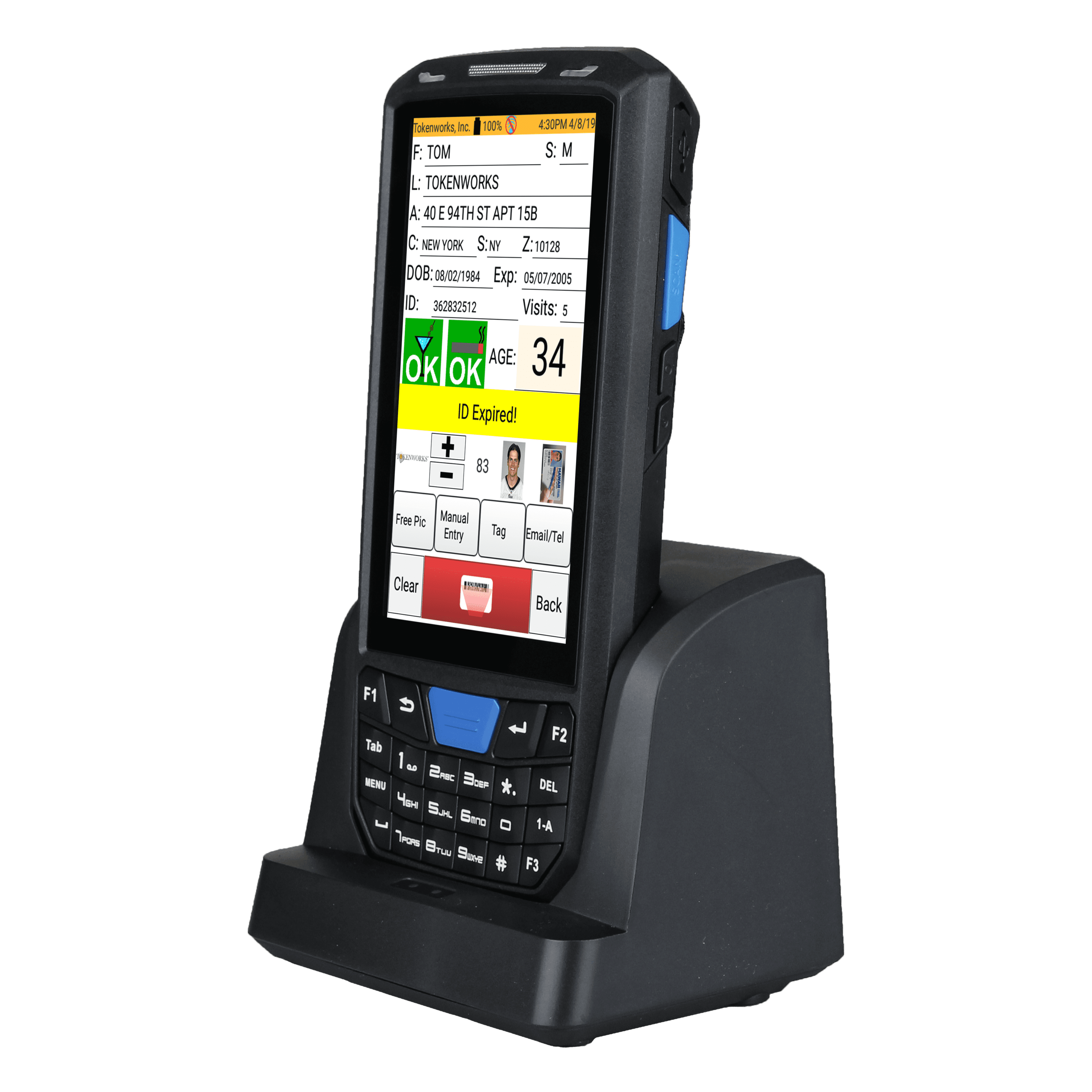 IDVisor Smart V2 Age Verification ID Scanner by Tokenworks