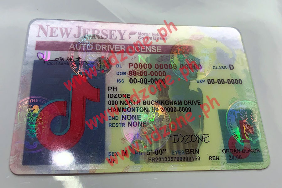 NEW JERSEY Fake ID Scannable Fake IDsBuy Fake IDs FakeIDFake ID