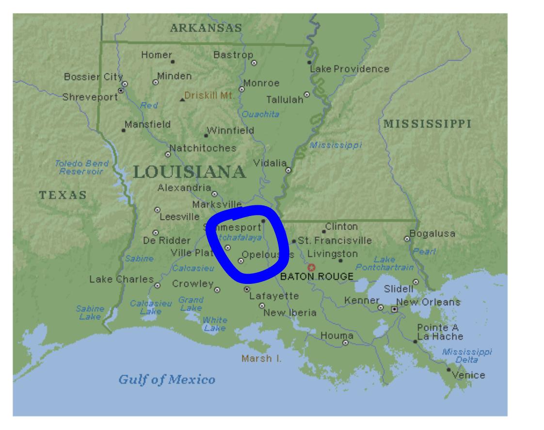 Population de la Louisiane