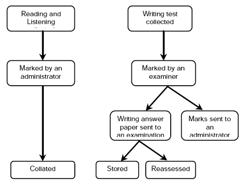 IELTS Exam Preparation Writing task one processes