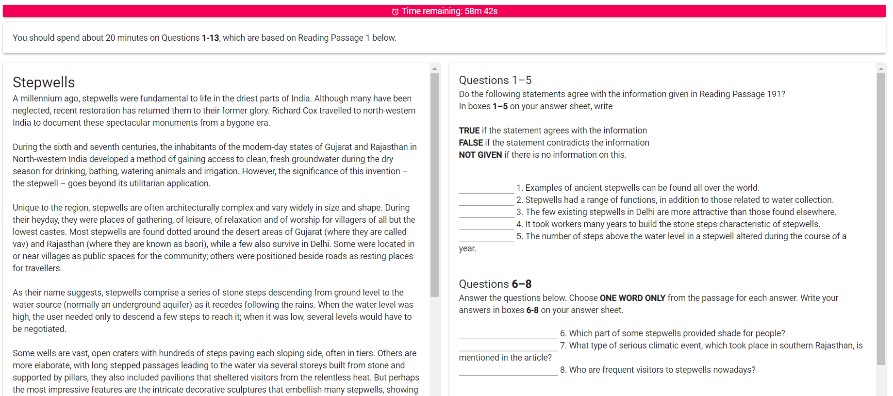 IELTS Mock Test IELTS University (Singapore)