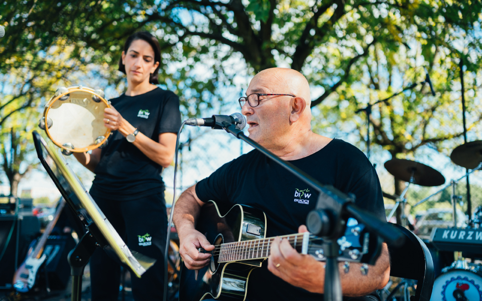 Giuliani At Bucci Industries Sport Music Day 2019