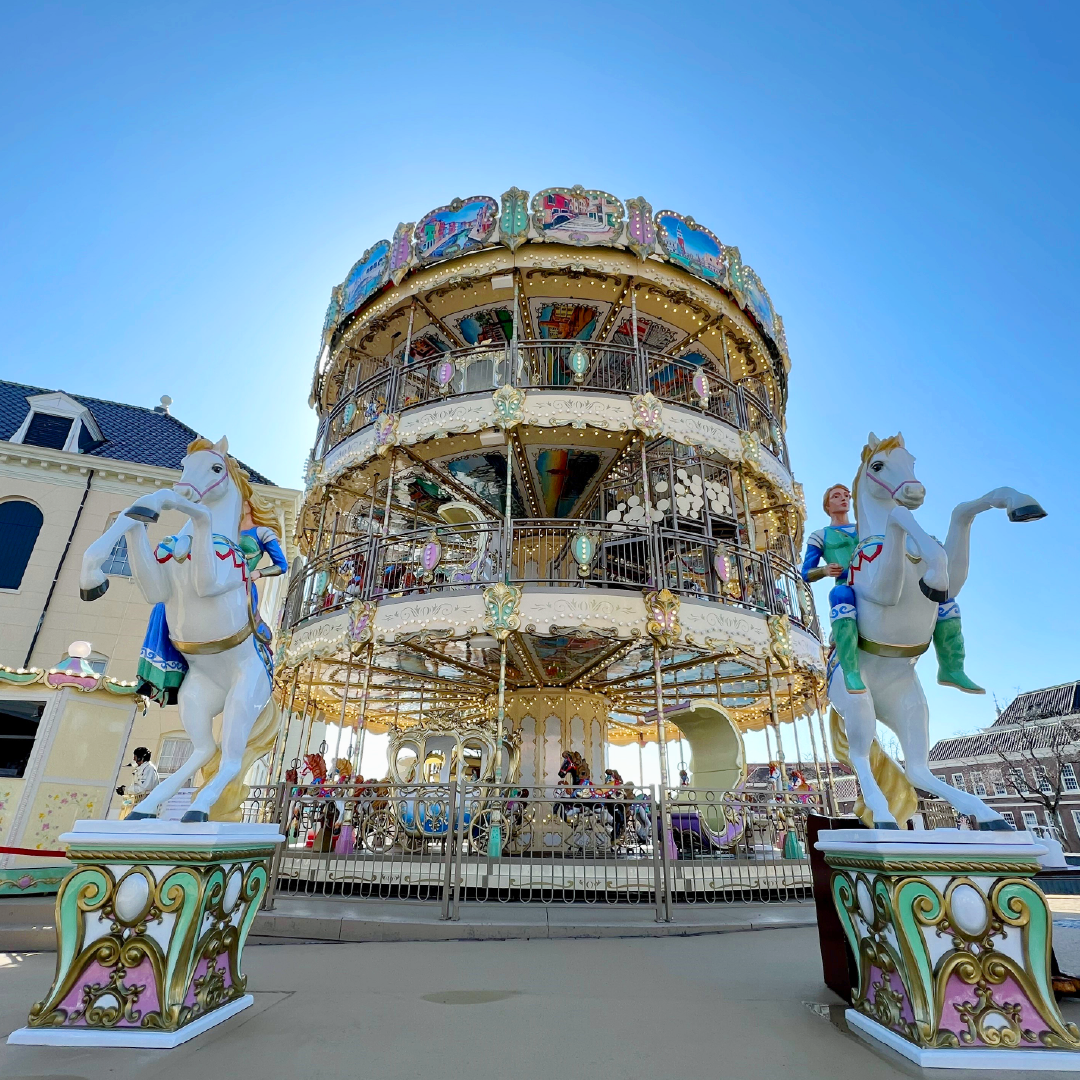 Triple Deck Carousel I.E. Park